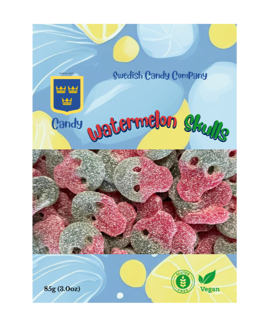 Watermelon Skulls 85g