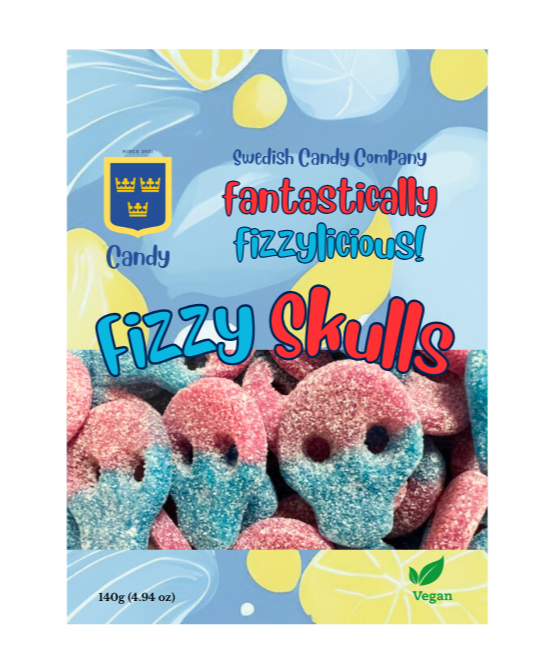 Fizzy Skulls 85g (3.0 oz)