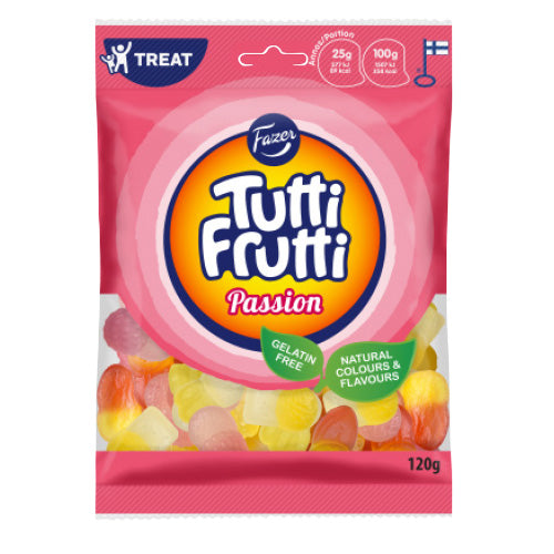 Fazer Tutti Frutti Passion 120g