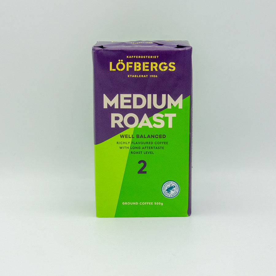 Löfbergs Medium Roast Ground Coffee 500g