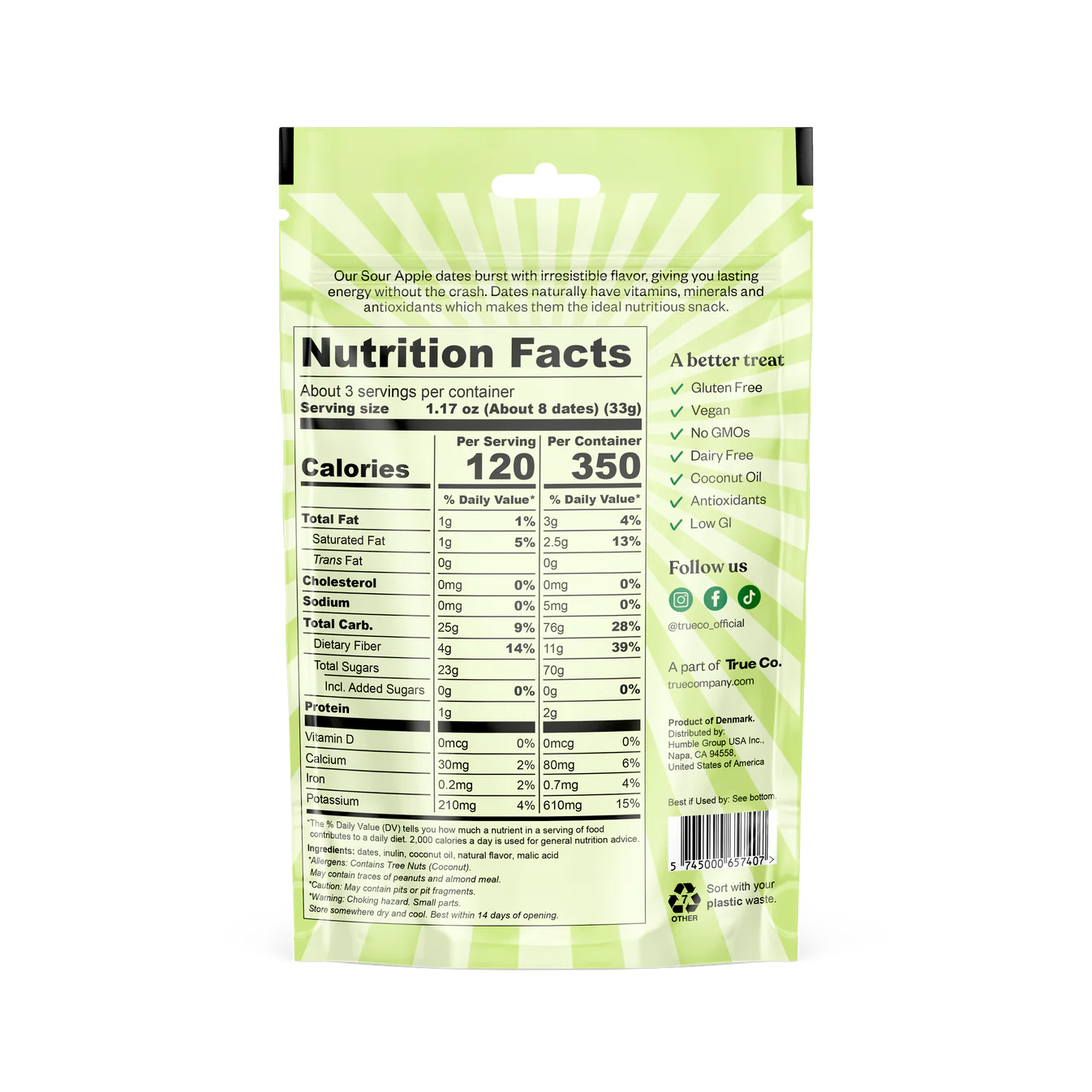 True Dates Sour Apple