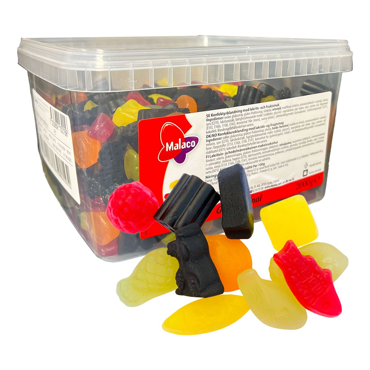 Gott & Blandat Original Bulk 4.41 lbs - Swedish Godis Shop - Swedish Candy Shop
