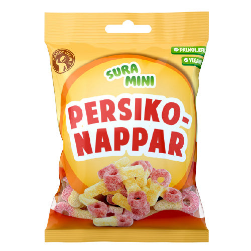 π Sour Mini Peach Pacifiers