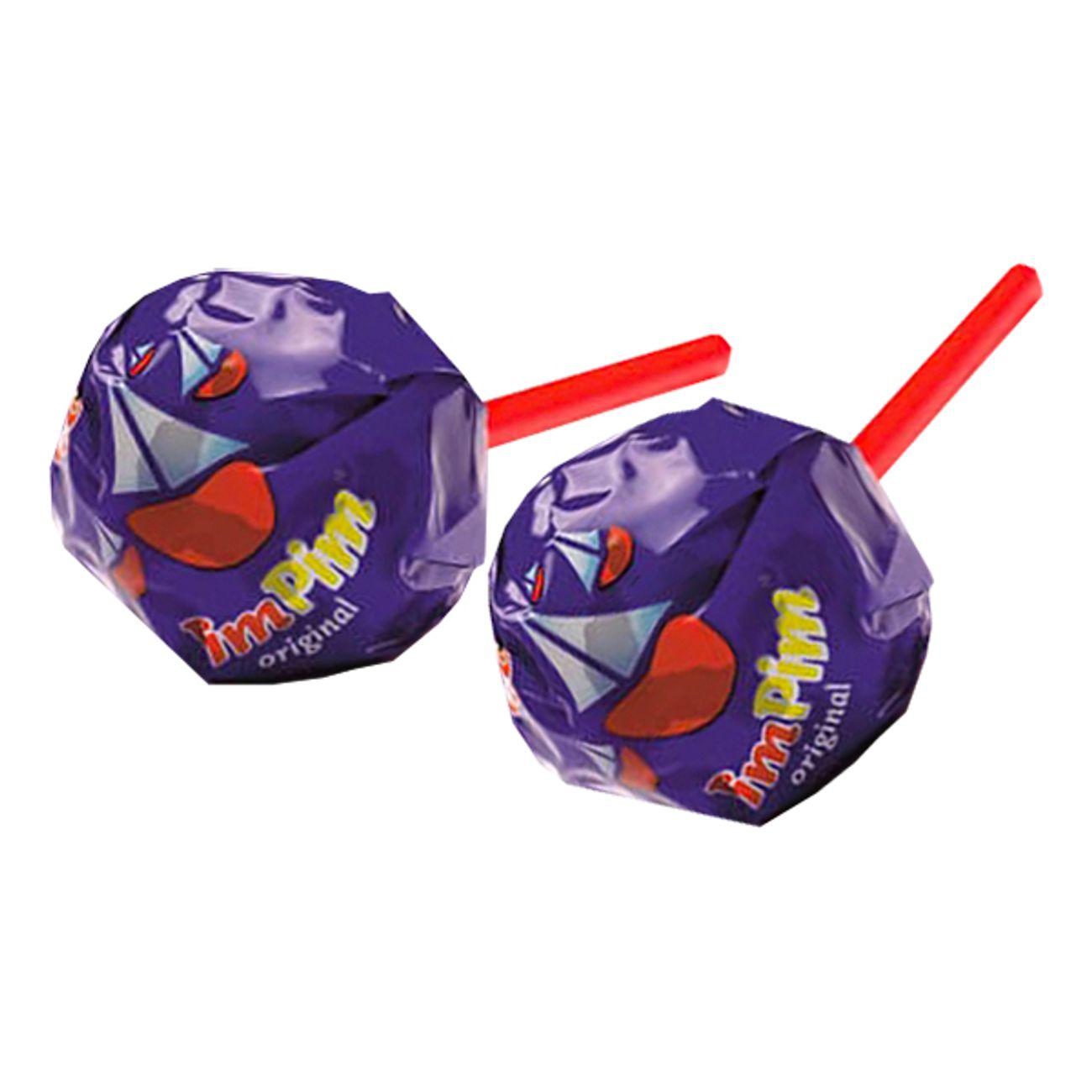 Malaco PimPim Lollipop Bulk 1 lbs - Swedish Godis Shop