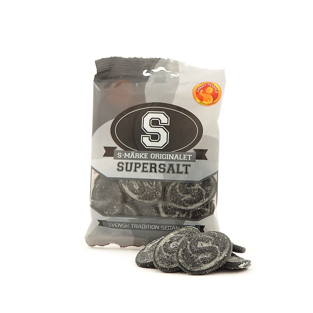 S-Märke Supersalt - Swedish Godis Shop