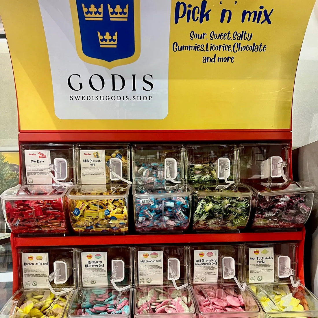 Buy Wholesale from us for your retail shop - Swedish Godis Shop - Swedish Candy Shop