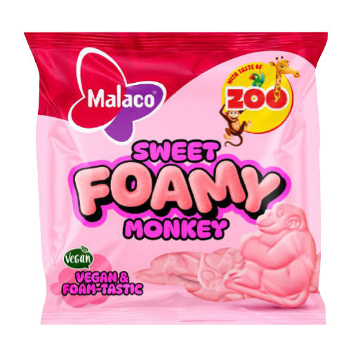 Malaco Zoo Sweet Foamy Monkeys 115g
