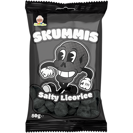 Skummis Salty Licorice 80g