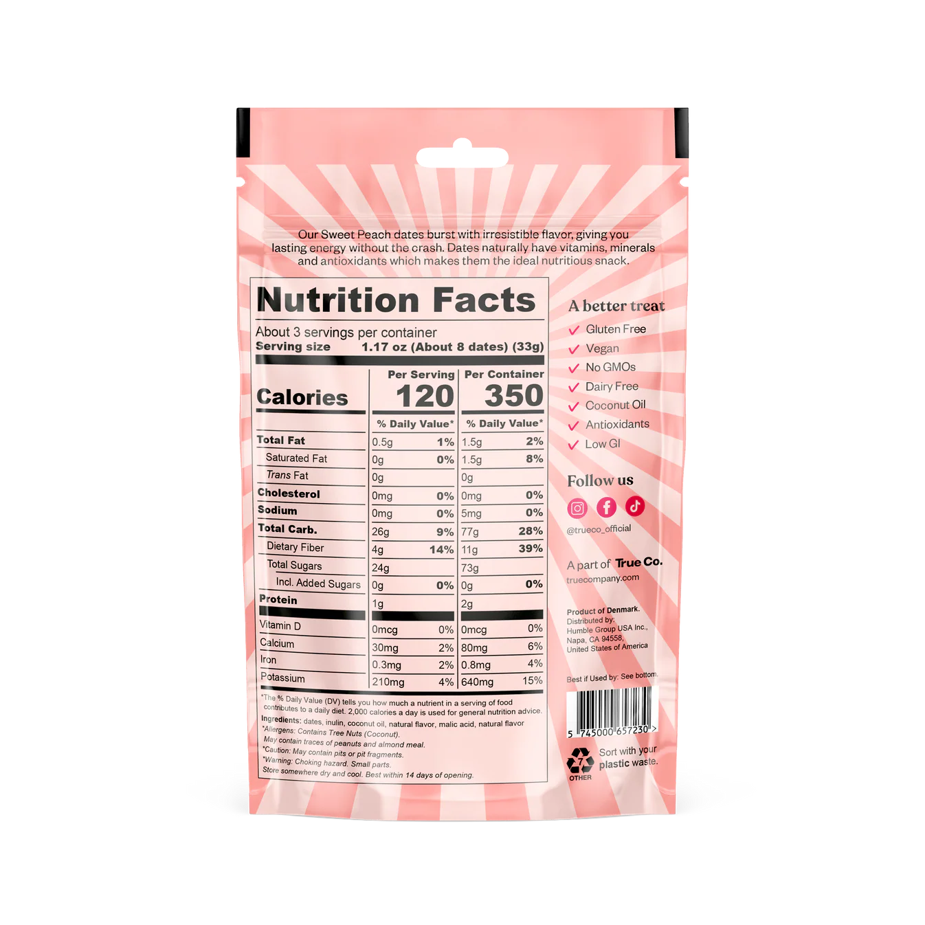 True Dates Sweet Peach