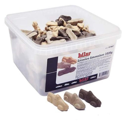 Ahlgrens Limousines Salmiak  Bulk 2.25 lbs