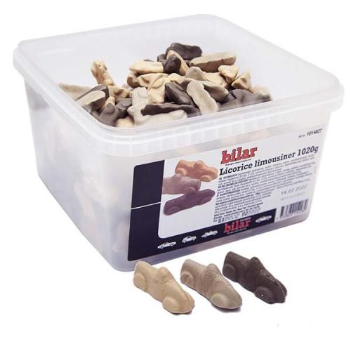 Ahlgrens Limousines Salmiak  Bulk 2.25 lbs