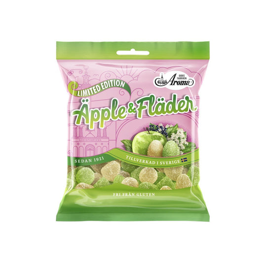 Aroma Apple & Elderflower jelly drops - Swedish Godis Shop - Swedish Candy Shop