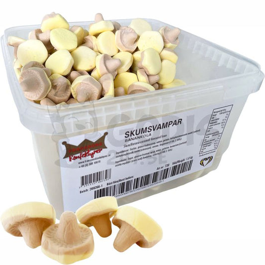 Banana Caramel Mushrooms Bulk 2.2lbs