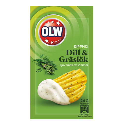 Dip Mix - OLW Dill & Gräslök - Dill & Chives