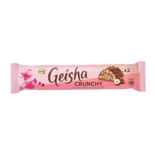 Fazer Geisha Crunchy Double 50 g (1.76 oz) - Swedish Godis Shop - Swedish Candy Shop