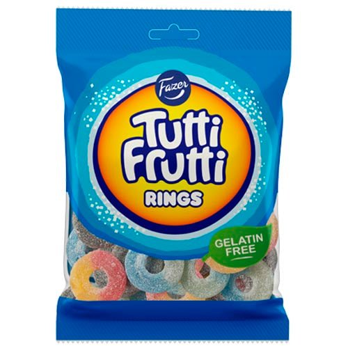 Fazer Tutti Frutti Rings - Swedish Godis Shop - Swedish Candy Shop