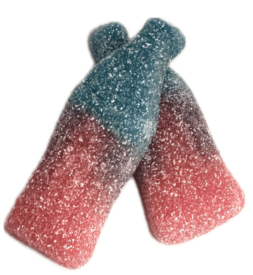 GIANT Fizzy Bottles - Swedish Godis Shop - Swedish Candy Shop