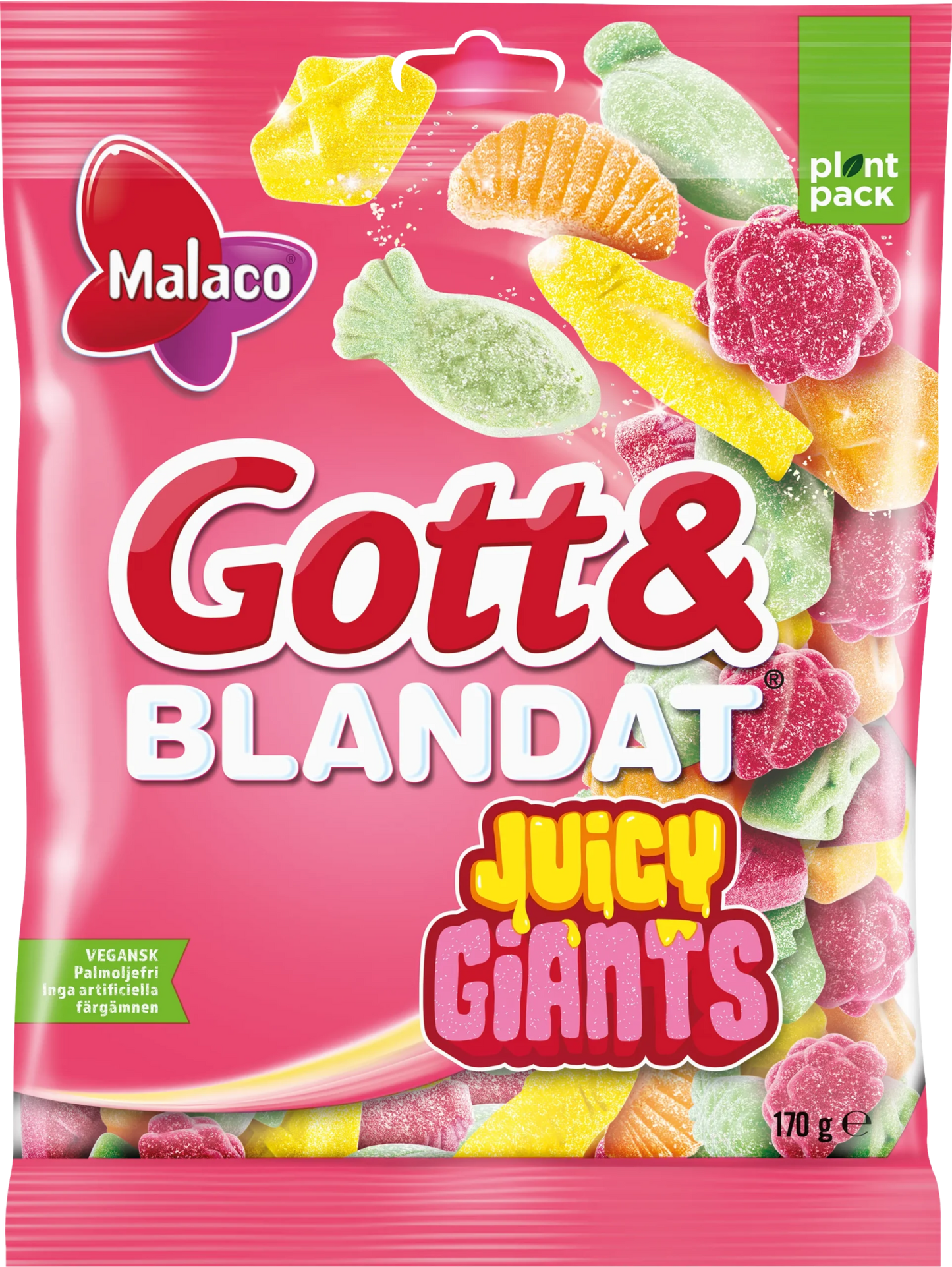 Gott & Blandat Juicy Giants - Swedish Godis Shop - Swedish Candy Shop