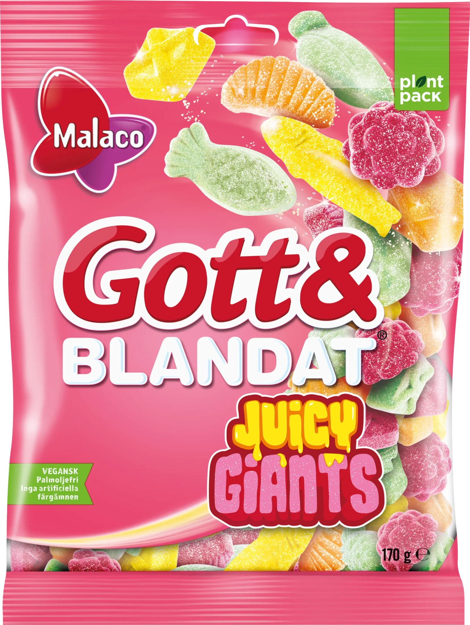 Gott & Blandat Juicy Giants - Swedish Godis Shop - Swedish Candy Shop