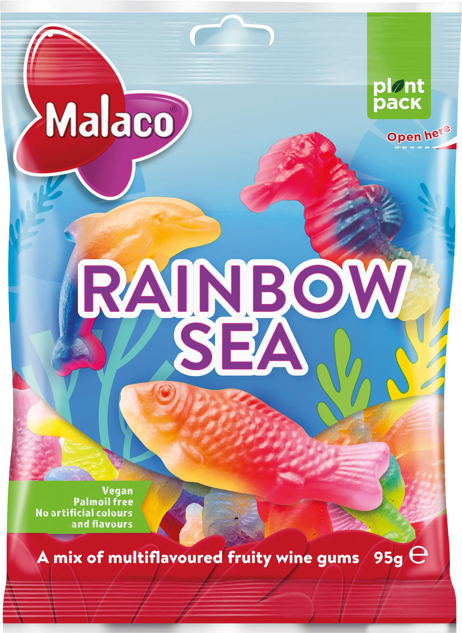 Malaco Rainbow Sea 95g - Swedish Godis Shop - Swedish Candy Shop