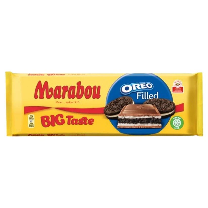 Marabou Big Taste Oreo Filled 320g - Swedish Godis Shop - Swedish Candy Shop