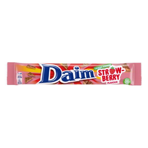 Marabou Daim Strawberry 56g - Swedish Godis Shop - Swedish Candy Shop