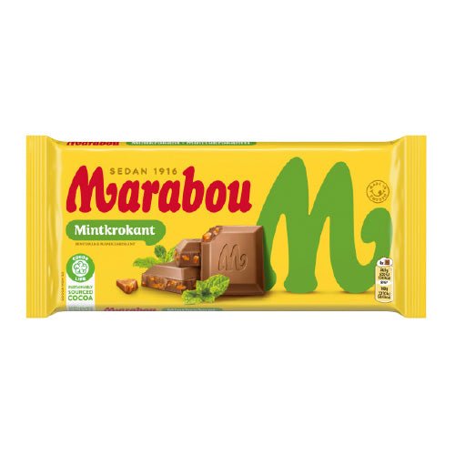 Marabou Mintkrokant - Swedish Godis Shop - Swedish Candy Shop