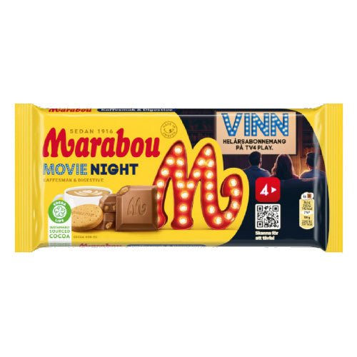 Marabou Movie Night - Swedish Godis Shop - Swedish Candy Shop