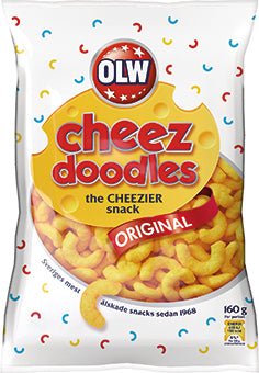 OLW cheez doodles - Swedish Godis Shop - Swedish Candy Shop