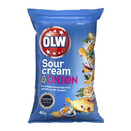 OLW Sour cream & Onion - Swedish Godis Shop - Swedish Candy Shop