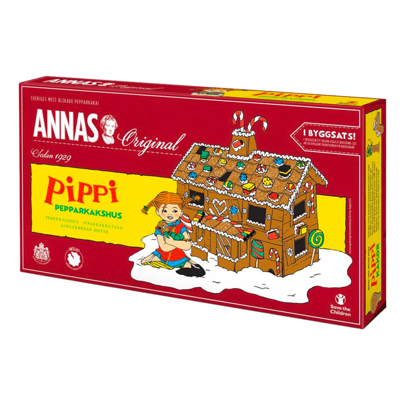 Pippi Longstocking gingerbread house - Swedish Godis Shop - Swedish Candy Shop