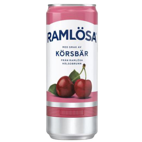 Ramlösa Cherries 33cl slim can