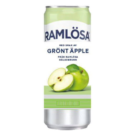 Ramlösa Green Apple 33cl slim can