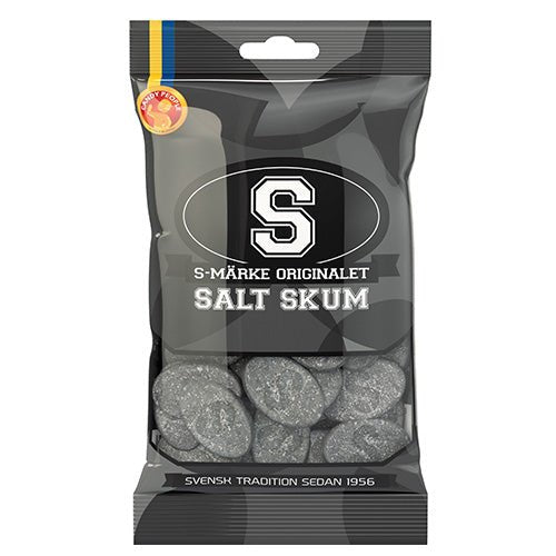 S - Märke Salty foam - Swedish Godis Shop - Swedish Candy Shop