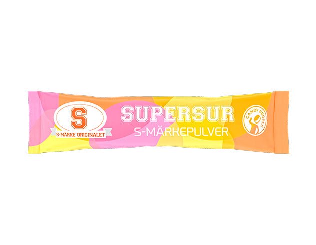 S-Märke Super Sour Powder - Swedish Godis Shop - Swedish Candy Shop