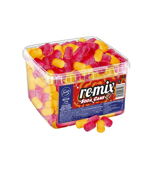 Remix Soda Cans Bulk 5.07 lbs