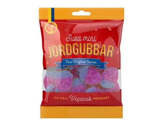 Sour Mini Strawberries - Swedish Godis Shop - Swedish Candy Shop