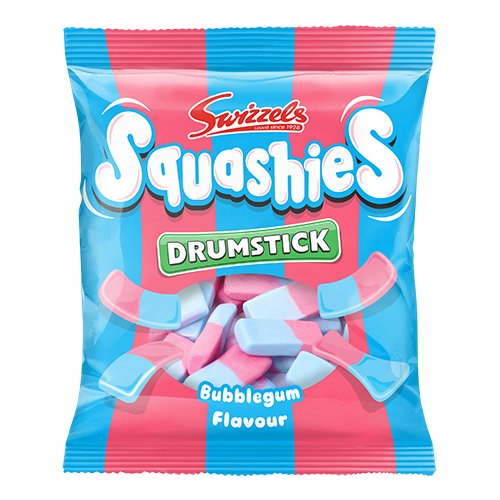 Squashies Bubblegum 120g - Swedish Godis Shop - Swedish Candy Shop