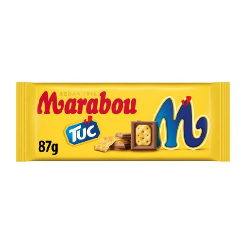 TUC (crispy salty cracker) Milk Chocolate Bar 100g - Swedish Godis Shop - Swedish Candy Shop