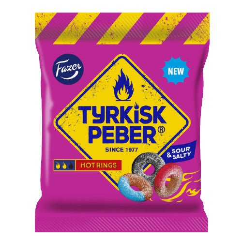 Tyrkisk Peber Hot Rings - Swedish Godis Shop - Swedish Candy Shop