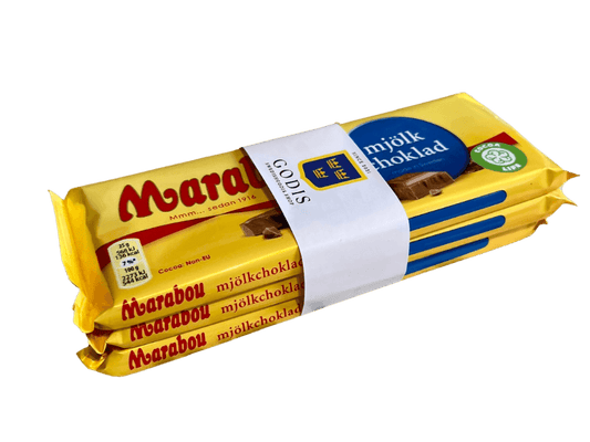 3-Pack Marabou Mjölkchoklad 100g - Swedish Godis Shop