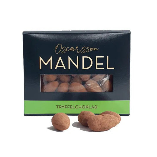Almonds With Truffle Chocolate and Cocoa - Swedish Godis Shop