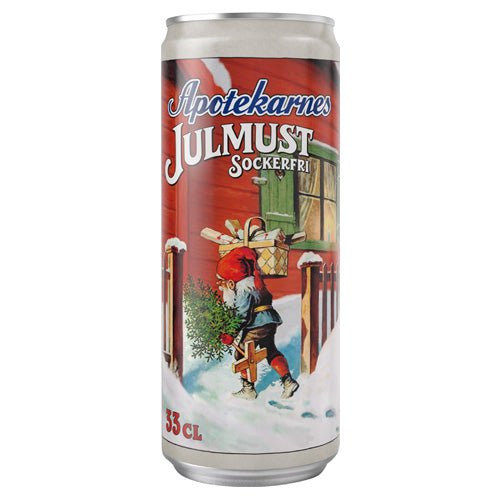 Apotekarnes Julmust Sugarfree 33cl PRE-ORDER - Swedish Godis Shop