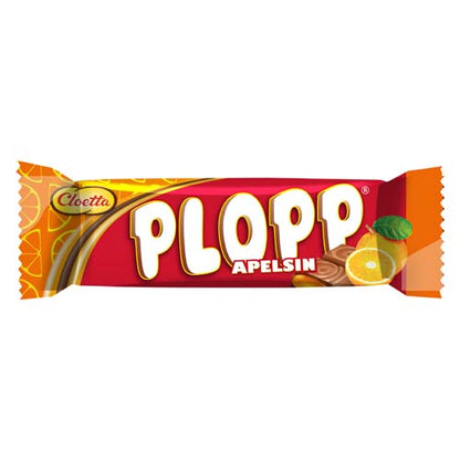 Cloetta Plopp Apelsin mini Bulk 1 lbs - Swedish Godis Shop