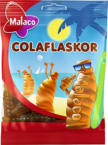 Cola bottles 80g - Swedish Godis Shop