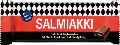 Fazer Salmiakki Chocolate 100g - Swedish Godis Shop