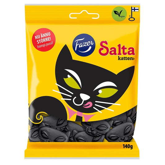 Fazer Salta Katten - Swedish Godis Shop