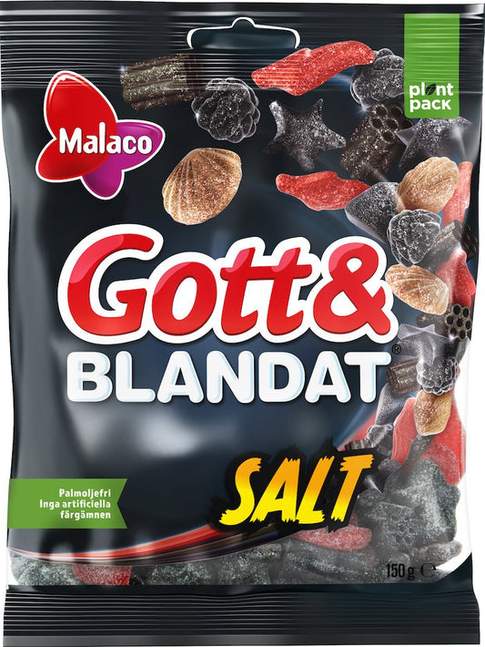 Gott & Blandat Salt - Swedish Godis Shop