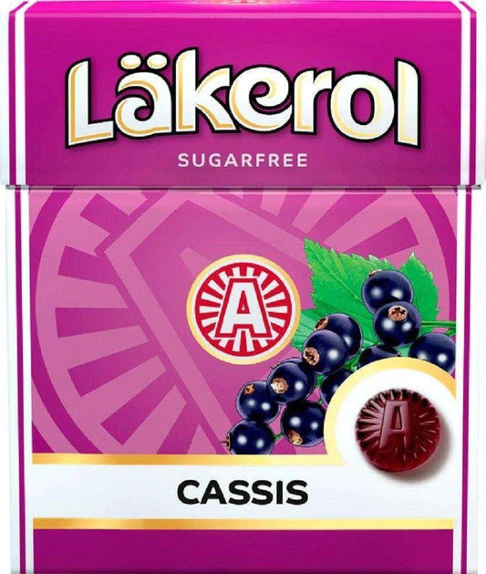 Läkerol Cassis - Swedish Godis Shop