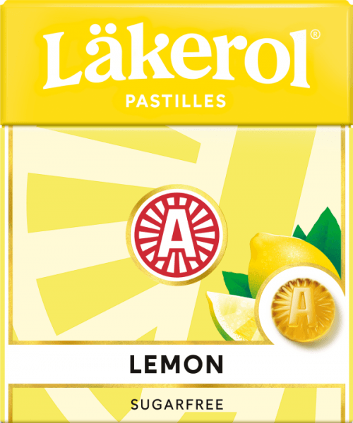 Läkerol Lemon - Swedish Godis Shop